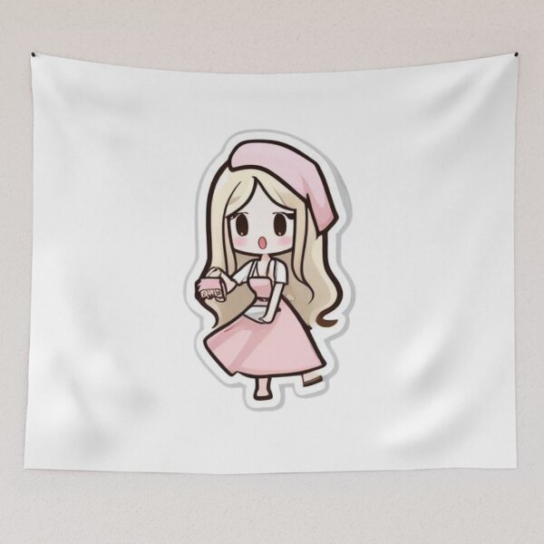 Item preview, Cute girl POWERFULLY GIF designed and sold by ClothingSmile.