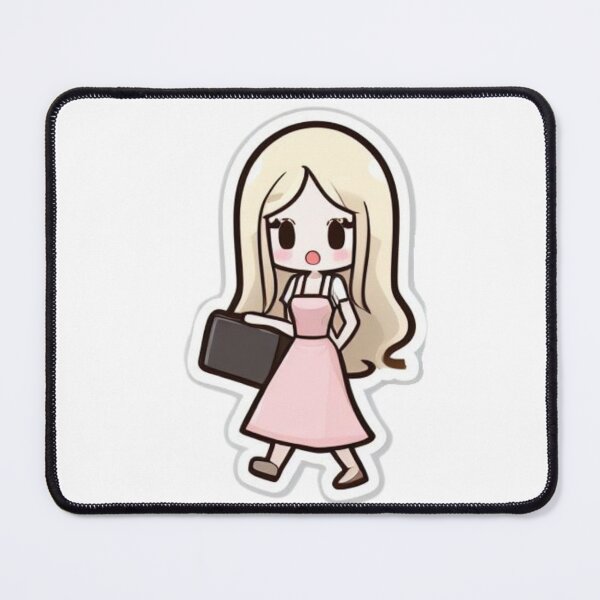 Item preview, Cute girl POWERFULLY GIF designed and sold by ClothingSmile.
