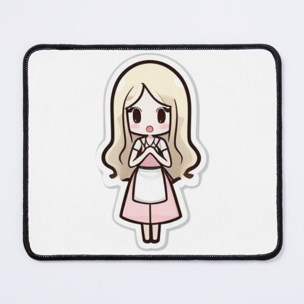 Item preview, Cute girl POWERFULLY GIF designed and sold by ClothingSmile.