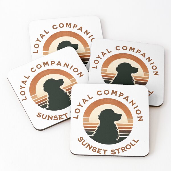 Item preview, Vintage Golden Retriever Sunset Memory designed and sold by KreativKulture.