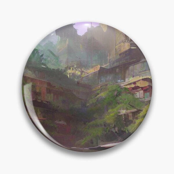 Item preview, Hillside Haven: Enchanting Cityscape with Car Patterns designed and sold by GrizzlyCollective.