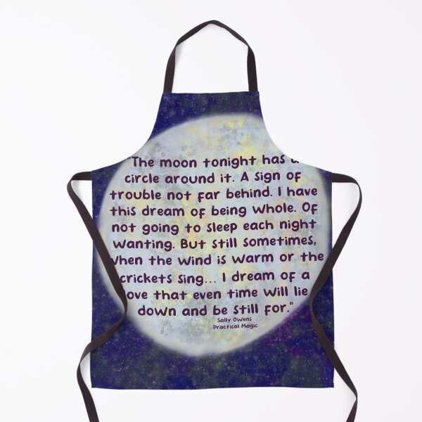 Item preview, The moon tonight has a circle designed and sold by NatLeBrunDesign.