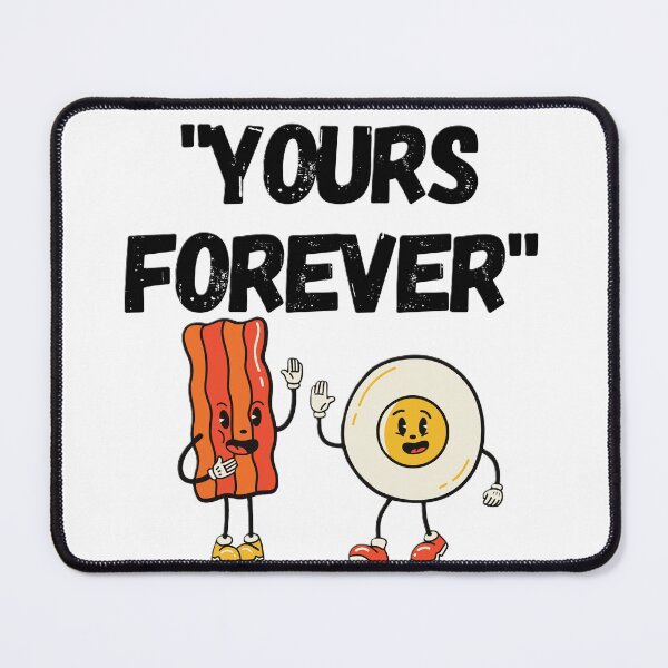 Item preview, yours forever t-shirts with love phrases for couples designed and sold by BladiWear.