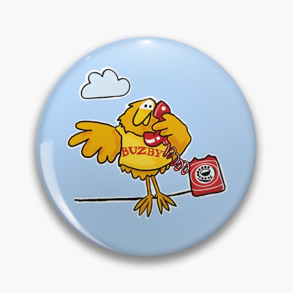 Item preview, Buzby GPO Telephone Bird 1980s Retro Cartoon Advert British Nostalgia  designed and sold by Art-Speaks.