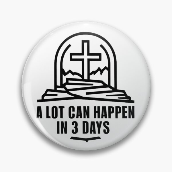 Item preview, A Lot Can Happen in 3 Days - 4 - designed and sold by BENMBARK.