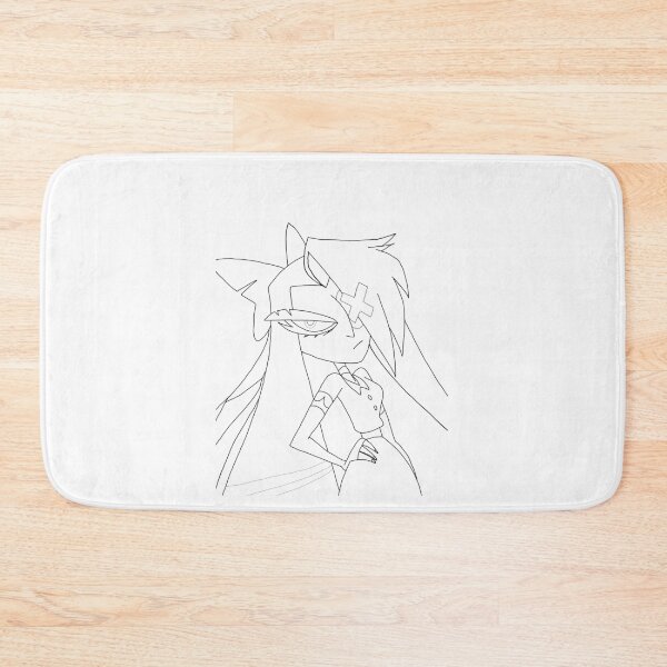 Item preview, Vaggie Line Art (Hazbin Hotel) designed and sold by DuckvilleStudio.