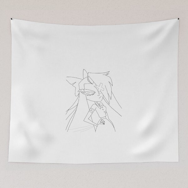 Item preview, Vaggie Line Art (Hazbin Hotel) designed and sold by DuckvilleStudio.