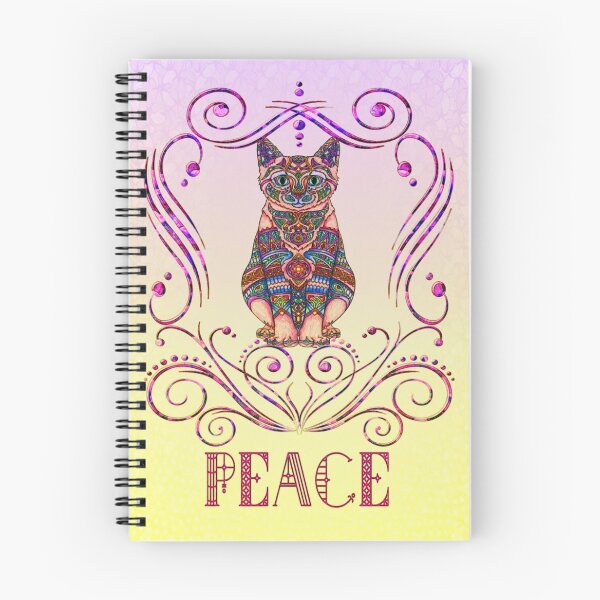 Item preview, Peace Cat designed and sold by Lisa Marie Mercer.