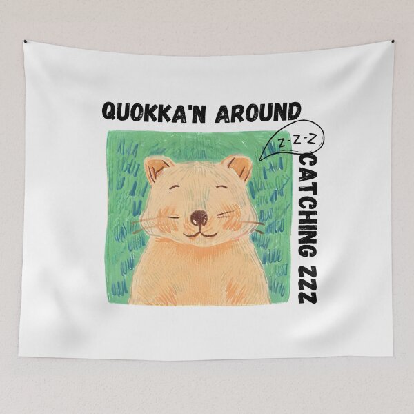 Item preview, Quokka’n Around Catching Zzz designed and sold by PunnyPawsArt.