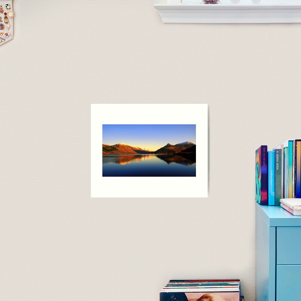 Loch Leven and The Pap of Glencoe Art Print