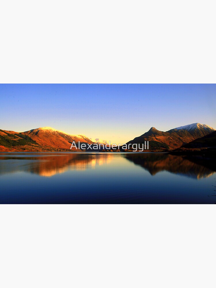 Loch Leven and The Pap of Glencoe by Alexanderargyll