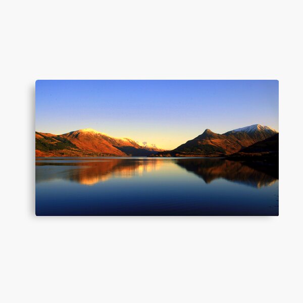 Loch Leven and The Pap of Glencoe Canvas Print