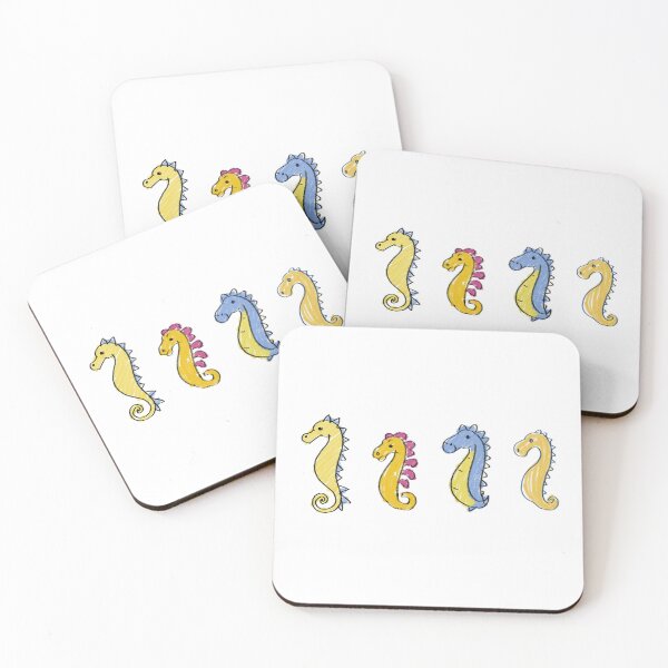 Item preview, crayon seahorse animals designed and sold by FORPOTATOPARTY.