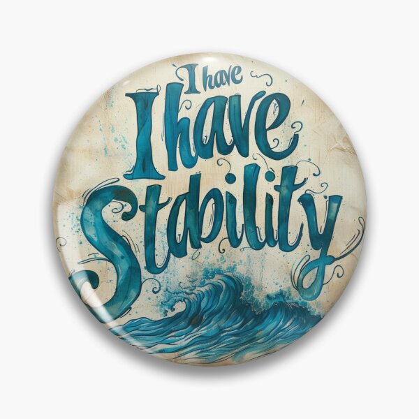 Item preview, I have stability designed and sold by AnnDart.