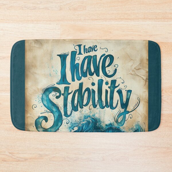 Item preview, I have stability designed and sold by AnnDart.