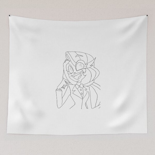 Item preview, Charlie Line Art (Hazbin Hotel) designed and sold by DuckvilleStudio.
