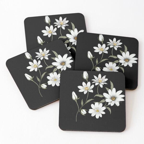 Item preview, White flowers designed and sold by agaksiazek.