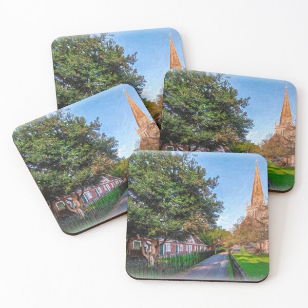 Item preview, Abingdon Church and Almshouses digital art designed and sold by IanWL.