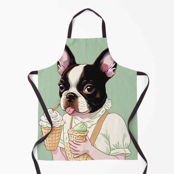 Aperçu de l'œuvre Copy of Copy of Copy of Copy of A Cute Whimsical Boston Terrier créée et vendue par Hall-O-Gram.