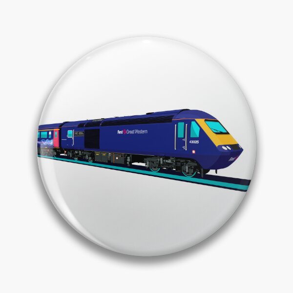 Item preview, Class 43 HST Power Car 43025 | First Great Western designed and sold by MarkGeorgeArt.