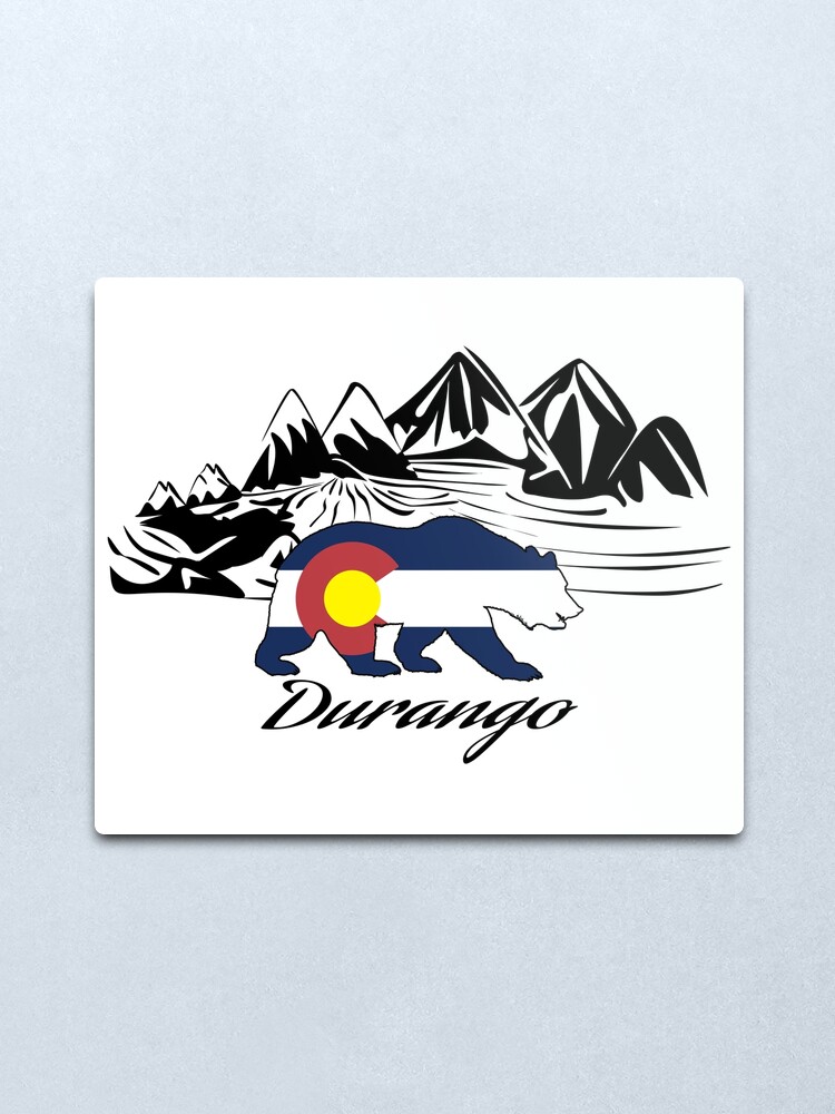 Alternate view of Durango Colorado Metal Print