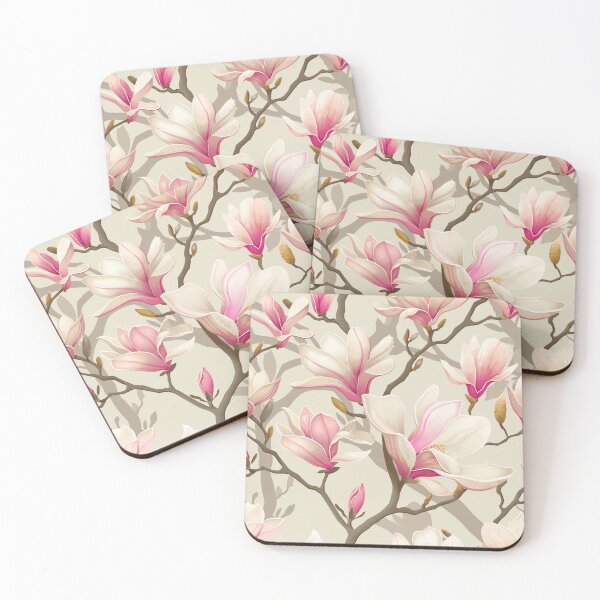 Item preview, Spring blossoming  magnolia flowers designed and sold by apseen.