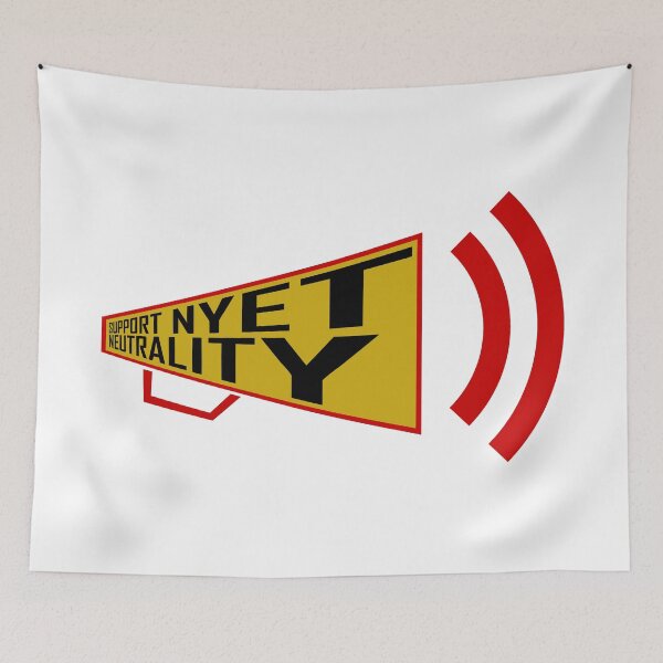 Item preview, support nyet neutrality designed and sold by Val Goretsky.