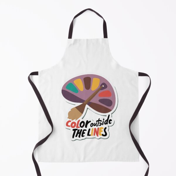 Item preview, Color Outside the Lines - Creative Artist Motif designed and sold by NiftyWrx.