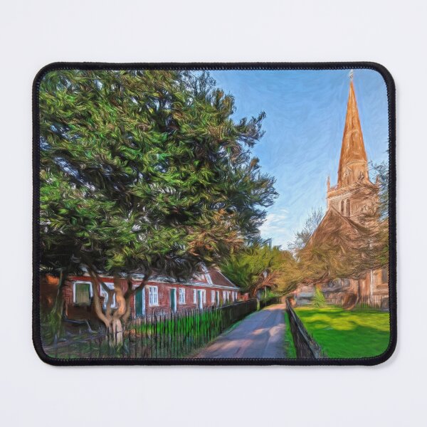 Item preview, Abingdon Church and Almshouses digital art designed and sold by IanWL.