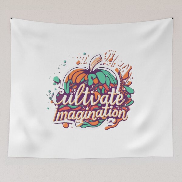 Item preview, Cultivate Imagination Artistic Apple Design designed and sold by NiftyWrx.