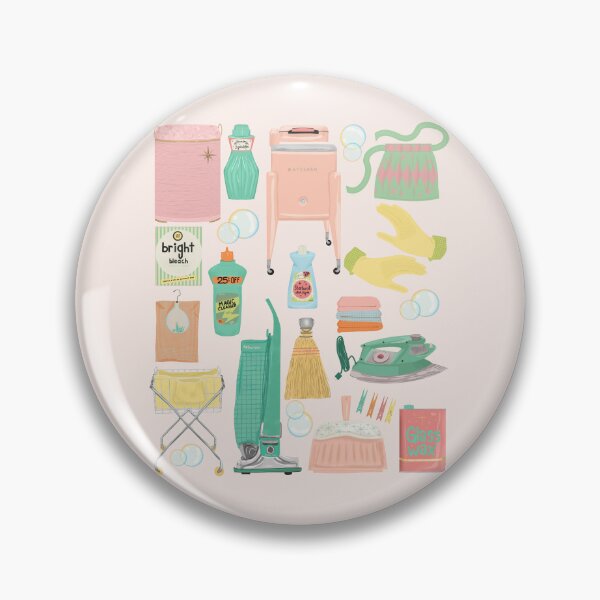 Item preview, Retro Cleaning Day designed and sold by jenbucheli.