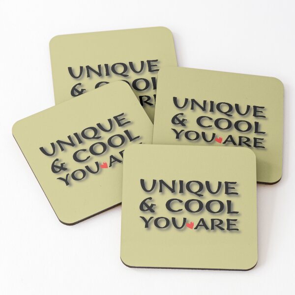 Item preview, (BF) Unique and Cool You Are designed and sold by greatvibes4u.