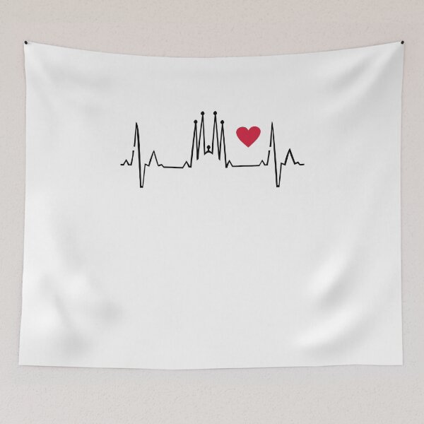 Item preview, Barcelona skyline designed and sold by Vectorqueen.