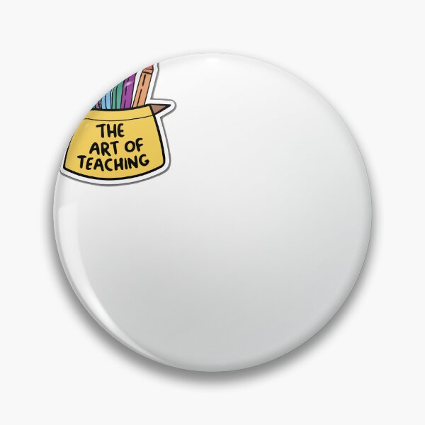 Item preview, The Art of Teaching Hand-Lettered Crayon Box designed and sold by NiftyWrx.