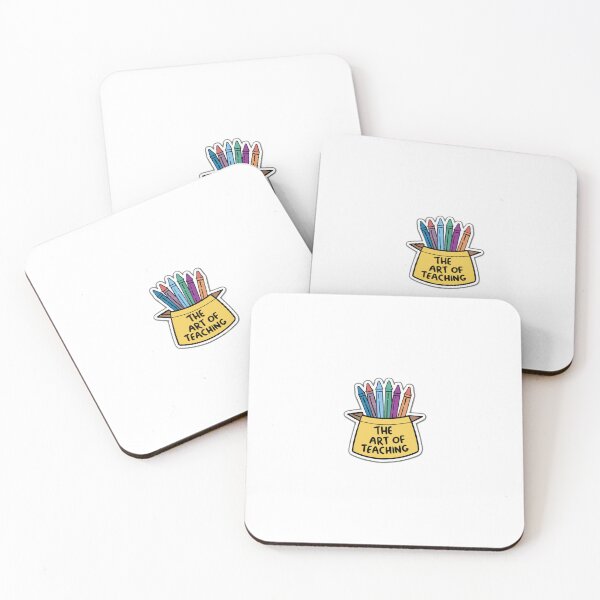 Item preview, The Art of Teaching Hand-Lettered Crayon Box designed and sold by NiftyWrx.