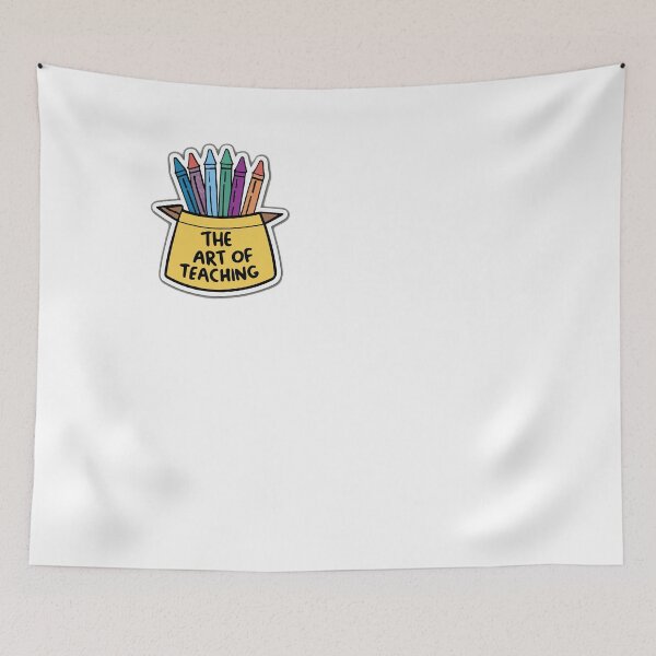 Item preview, The Art of Teaching Hand-Lettered Crayon Box designed and sold by NiftyWrx.