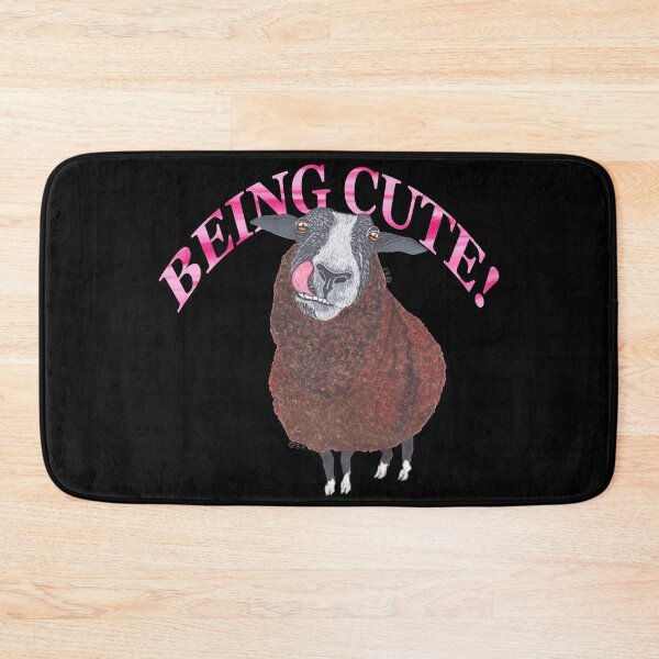 Item preview, ZWARTBLES SHEEP BEING CUTE designed and sold by BeritValk.