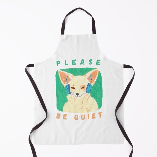 Item preview, Please Be Quiet Fennec Fox designed and sold by PunnyPawsArt.