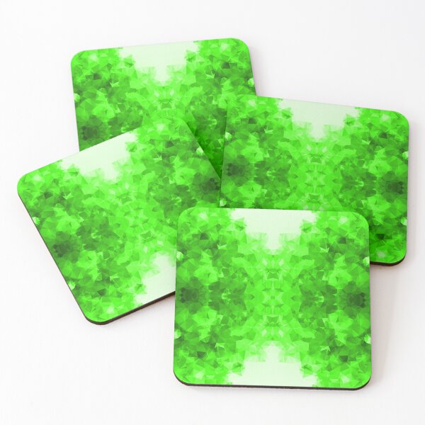 Item preview, Green square pattern  designed and sold by nogamax.