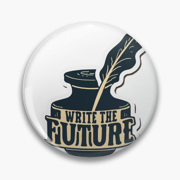 Item preview, Write the Future - Vintage Inkwell and Quill designed and sold by NiftyWrx.