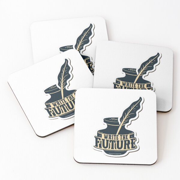 Item preview, Write the Future - Vintage Inkwell and Quill designed and sold by NiftyWrx.