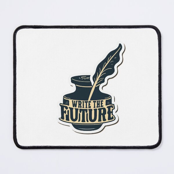 Item preview, Write the Future - Vintage Inkwell and Quill designed and sold by NiftyWrx.