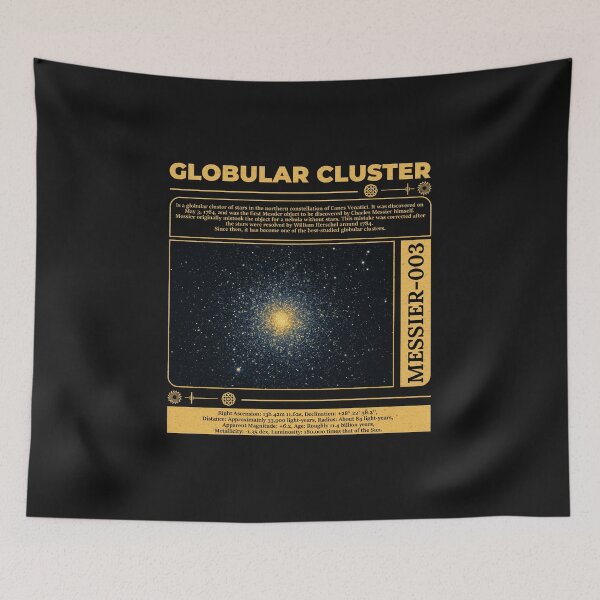 Item preview, Messier 003 Globular Cluster Poster designed and sold by LeoLabs.
