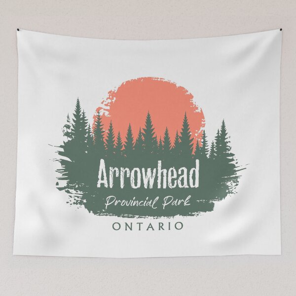 Item preview, Arrowhead Provincial Park Ontario Forest And Sunset designed and sold by bivenart.