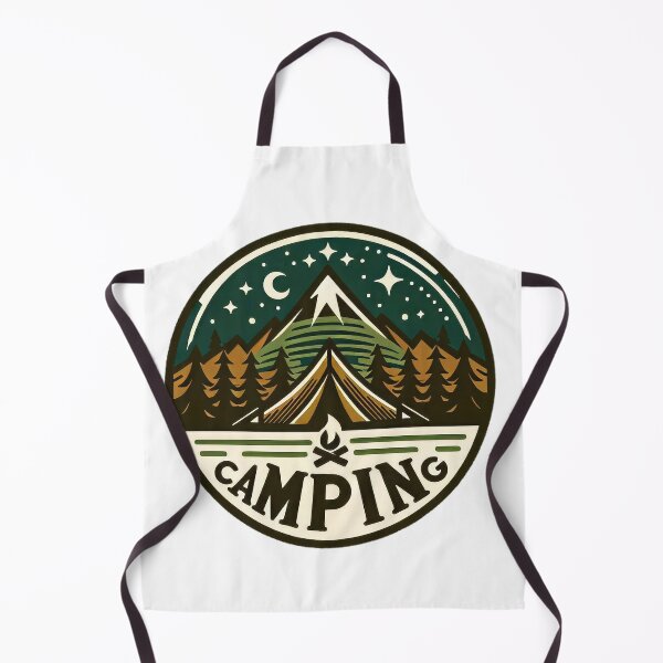 Item preview, Wilderness Wanderlust: Versatile Camping Logo Design designed and sold by ZipperDragon88.