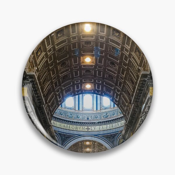 Item preview, St Peter's Basilca Arched Ceiling Art designed and sold by William A. McCarthy.