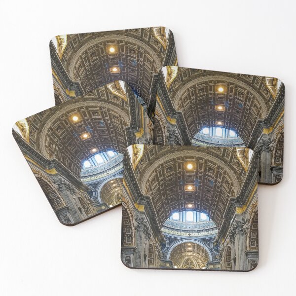 Item preview, St Peter's Basilca Arched Ceiling Art designed and sold by William A. McCarthy.