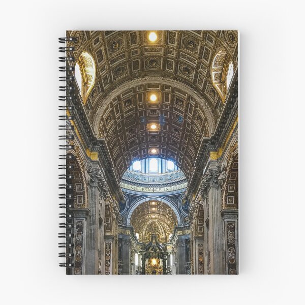 Item preview, St Peter's Basilca Arched Ceiling Art designed and sold by William A. McCarthy.