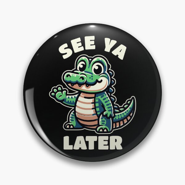 Item preview, See Ya Later Aligator Kawaii Funny Animal designed and sold by Odetee.