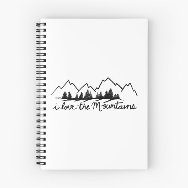 Item preview, I Love The Mountains designed and sold by Jilly Shore.